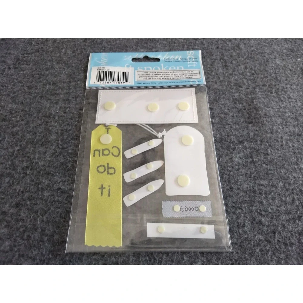 Jolee's Boutique Scrapbooking Dimensional Stickers Lot of 4 School 1st Day NEW